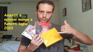 ACQUISTI E OPINIONI MANGA/FUMETTI LUGLIO 2020 #2