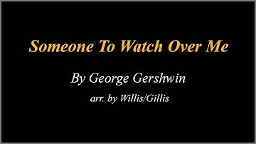 Someone To Watch Over Me - Trombone Quartet