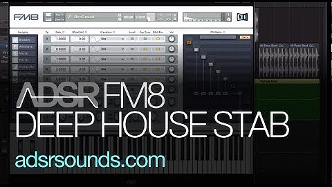 NI FM8 - Deep House Chord Stab - How To Tutorial