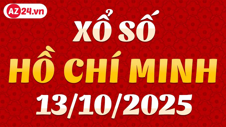 Xổ Số Hồ Chí Minh ngày 13 tháng 10 - XSHCM - XSTP - Kết quả xổ số kiến thiết Hồ Chí Minh hôm nay