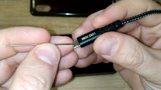 Как починить Micro USB кабель зарядки без паяльника.