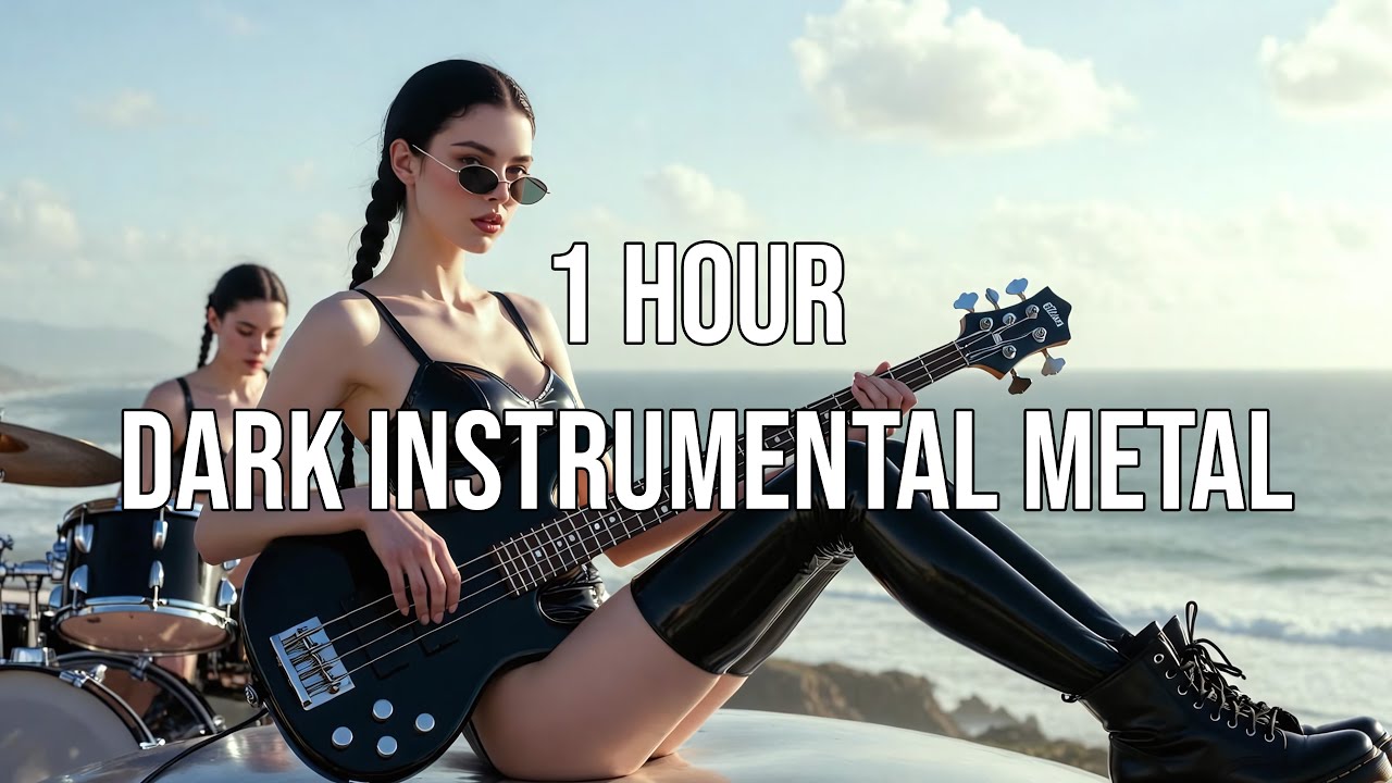 1 Hour Dark Instrumental Metal | Djent / Groove / Cinematic | Focus, Gym, Coding, Gaming