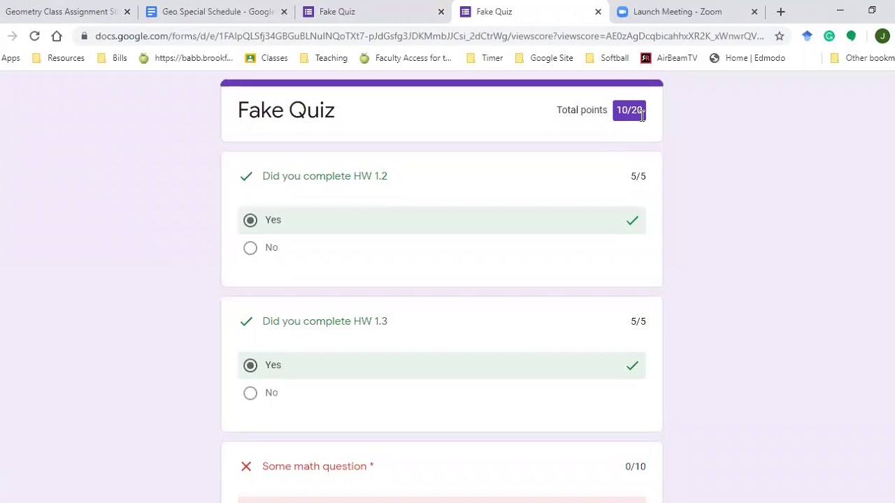 Pabian online quizzes