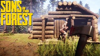 SONS OF THE FOREST  FULL RELEASE | Base Building, CoOp Survival & Brutal Combat FIRST LOOK