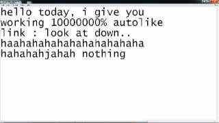 AUTOLIKE 2012 Working 1000%