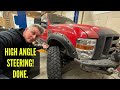 How to make a super duty steer like a drift missile or rock crawler