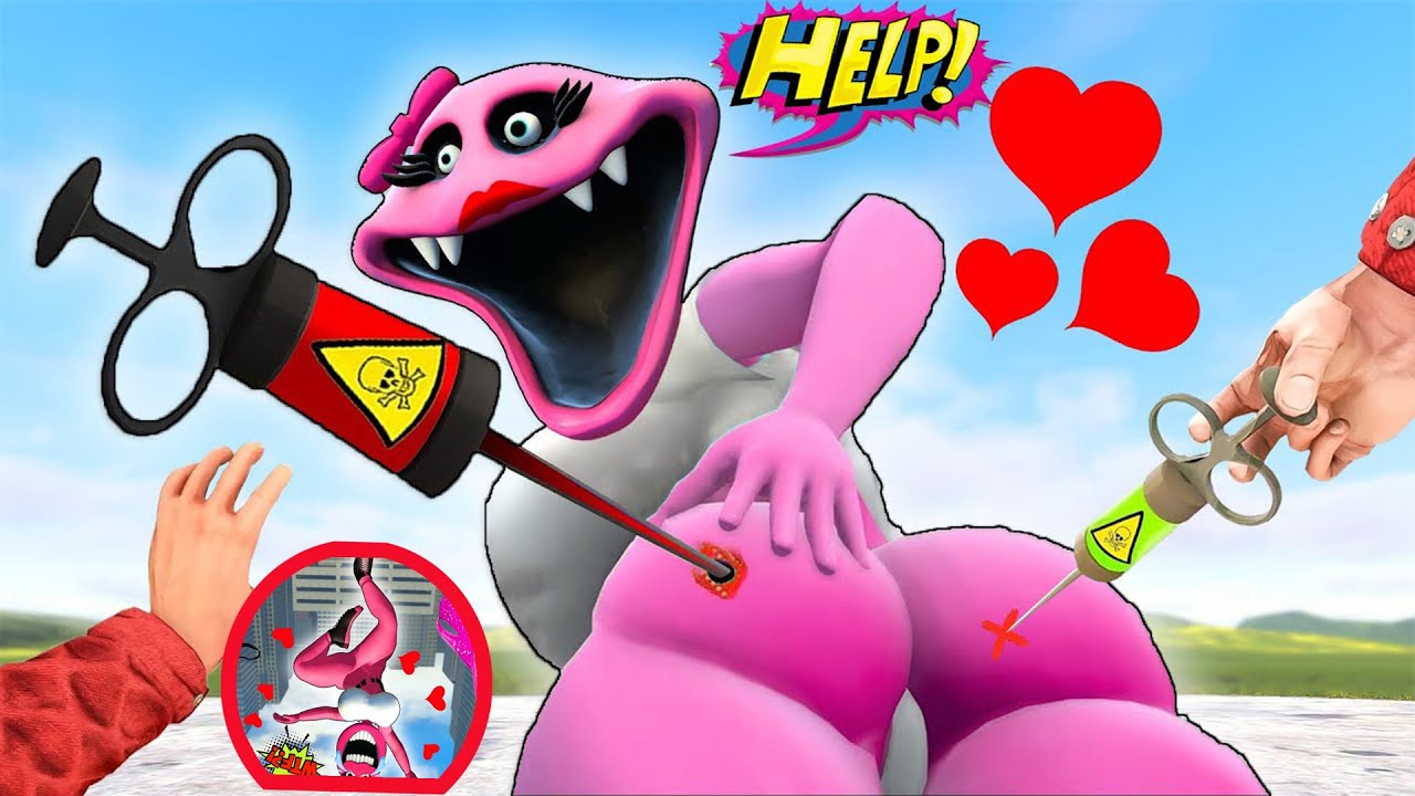 I CREATED NEW ROBLOX HUNGRY WORM WOMAN LOVE STORY FAMILY In Garry's Mod!