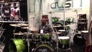 Crush Drums - Louis Winfield Jr Goofing Around at Summer NAMM