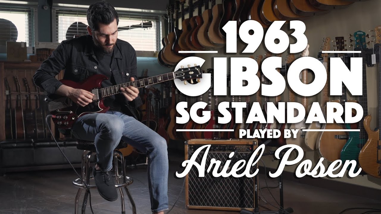 1963 Gibson SG played by Ariel Posen