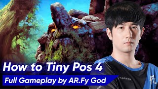 Fy God TINY SOFT SUPPORT 4 Pos | Dota 2 7.35d Pro Gameplay