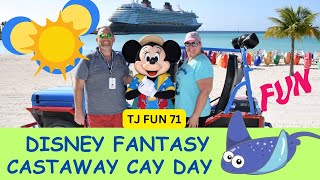 CASTAWAY CAY STINGRAY ADVENTURE / DISNEY FANTASY CRUISE