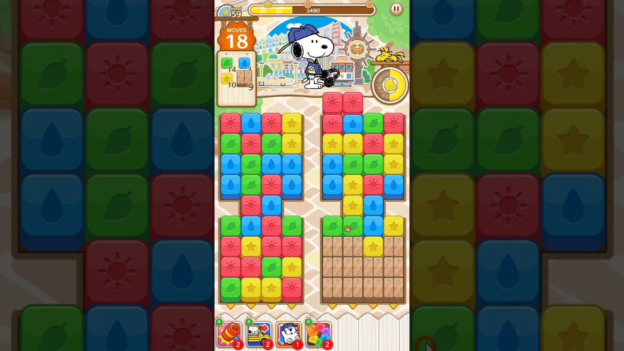 Snoopy Puzzle Journey level 59