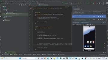 Display a message in View in Android Emulator -- Android Studio