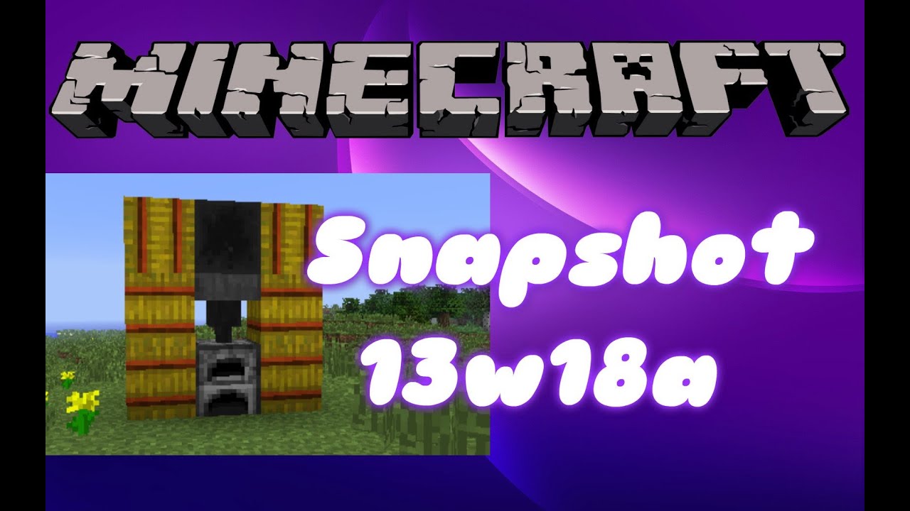 Minecraft Snapshot 13w18a: Block of Coal, Leads, and More!