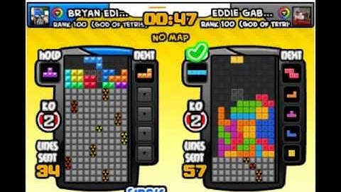 Facebook-Tetris Battle fastest perfect clear!