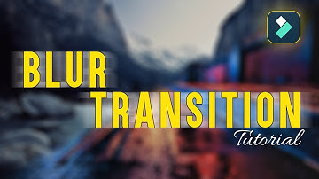 How To Make Blur Transition in Filmora | Blur Transitions in Filmora #madewithfilmora