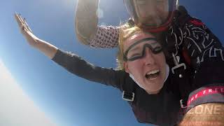SARAPHINE STANIER's DZONE Tandem skydive at Skydive Idaho!