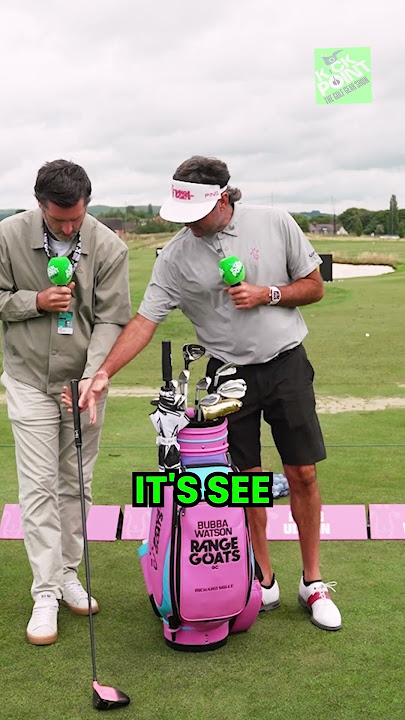 Bubba custom driver that is made for that signature cut of his! 👀 #WITB #bubbawatson