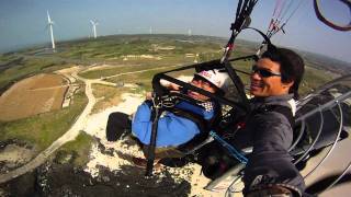 parajet 294 tandem paramotor (korea) 1.mov