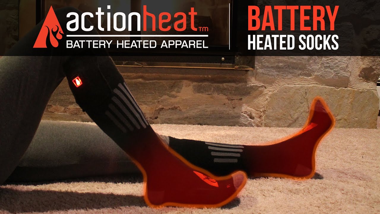 ActionHeat AA Wool Battery Heated Socks - Replacement Socks Only - My  Cooling Store