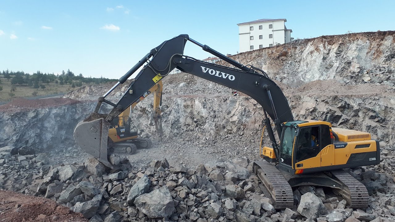 Volvo 300 экскаватор