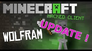 Minecraft 1.8.1 - 1.8.3 : Hacked Client - WOLFRAM ! - We are getting a SERVER ! [HD]