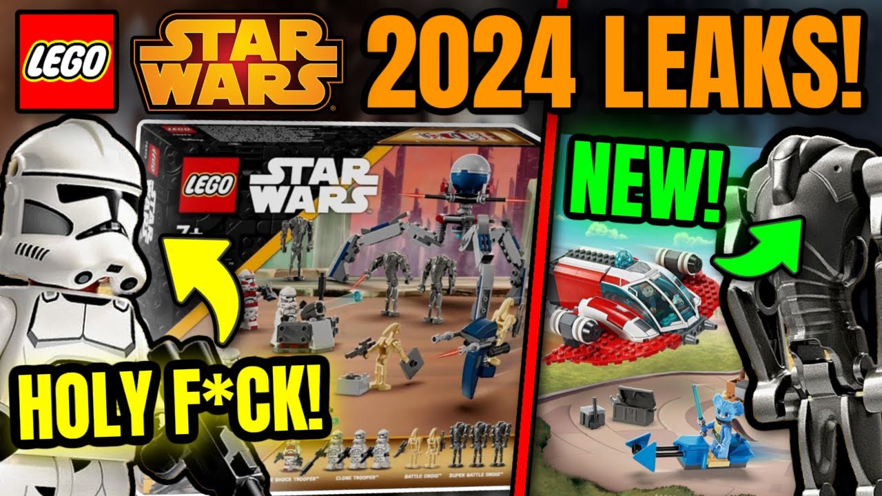 This Is CRAZY! 2024 LEGO Star Wars Sets LEAKED! (Clone Trooper Battle Pack  75372 & MORE!) 