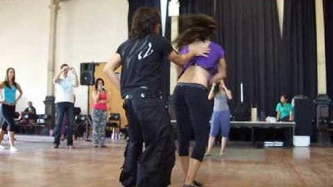 NEO ZOUK Improvisation by Mafie Zouker and Ruanita Santos - 2009