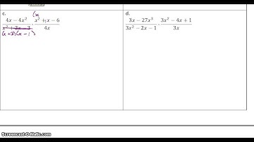 9.4 Multiplying and Dividing Rational Expressions
