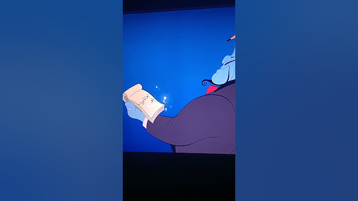 Le saviez-vous ? Aladdin...