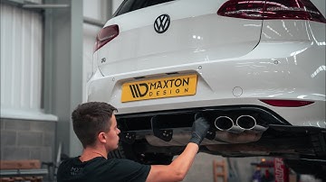Fitting the New Maxton Design Kit at their HQ | MK7 Golf R Modifications