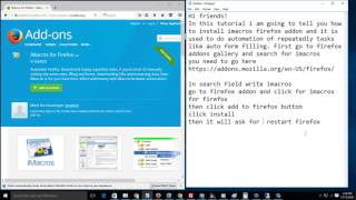 how to create first imacros script