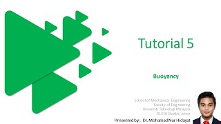 Tutorial 5: Buoyancy