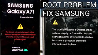 The phone is not Running Samsung s official software  fix solution screenshot 3