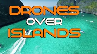 Exotic Islands Drone Compilation | Stunning footage of tropical islands captured by drones