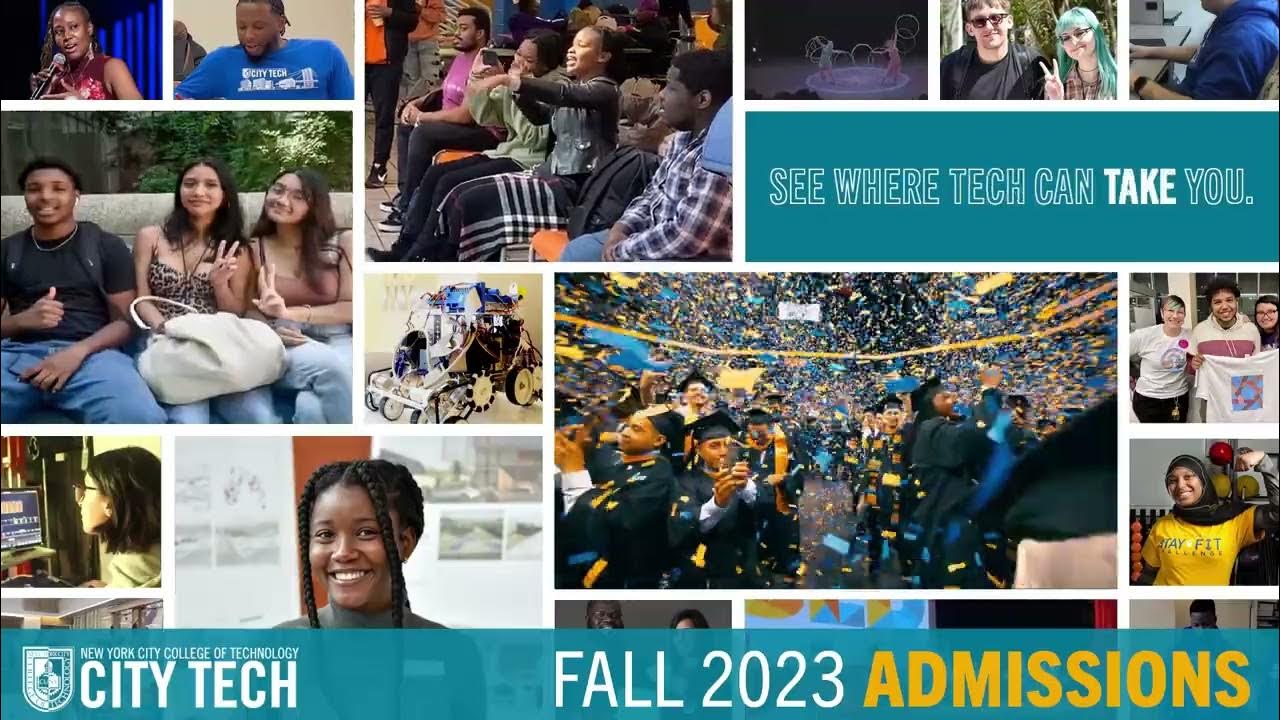 City Tech Fall 2023 Admissions YouTube
