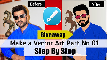 Infinite Design Vector Art Series Part-1 Step By Step How to Make vector Art in Mobile Sindhi Hindi