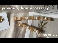 【春のやわ色】鉱石風♡華奢ヘアアクセサリーの作り方 | resin handmade