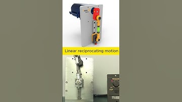 Linear reciprocating motion mechanism with rotary drive #mechanical  #mechanic #solidworks