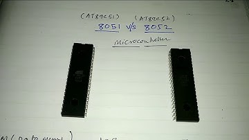 Diffrence between 8051(At89c51) and 8052(At89c52) in Urdu/Hindi