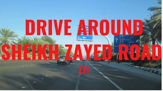 Drive around sheikh zayed road dubai ...