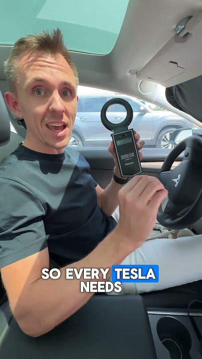 I Tested EMF Radiation Levels in a Tesla… And the Results Are Shocking 🚨