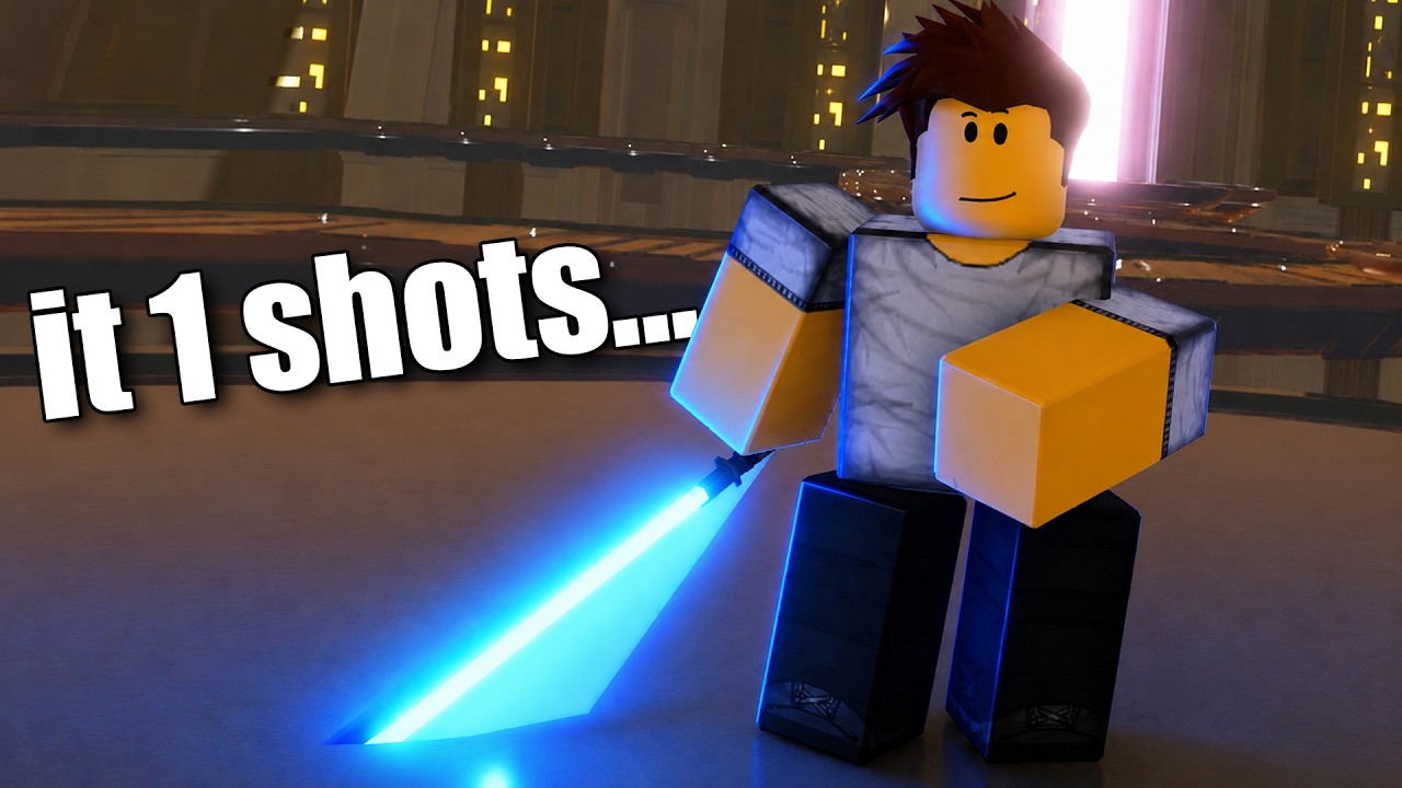 This game has Realistic Lightsabers...