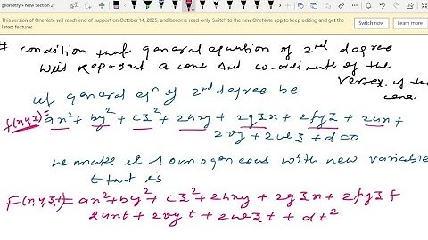 Cone |08| Condition for a Second-Degree Equation to Represent a Cone | Thinkers Academy | Nikhil Sir