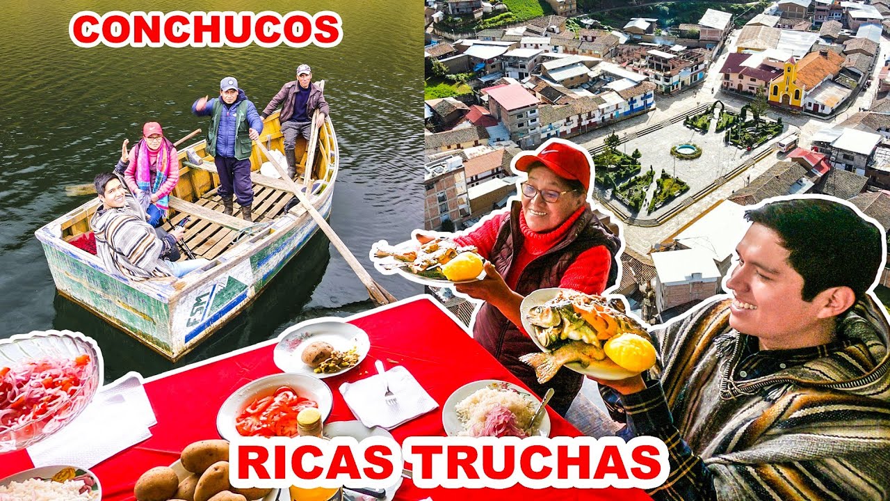 SUSCRIPTORA me invita a CONOCER SU PUEBLO y COMEMOS TRUCHAS | Conchucos, Jordy Aventurero