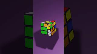 Анимация Кубика Рубика. Blender. 3D / Кубик рубика в блендер