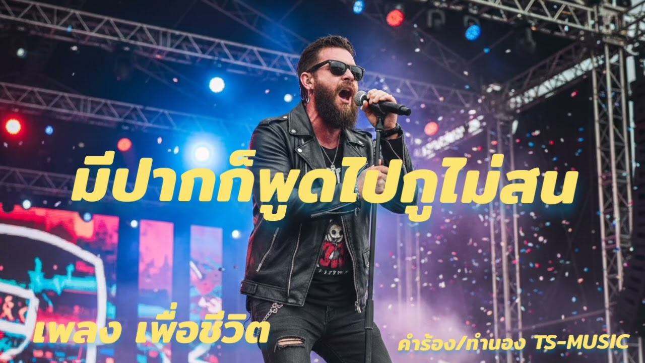 มีปากก็พูดไปกูไม่สน|TS-music|เพลงเพื่อชีวิตเพลงใหม่ล่าสุด