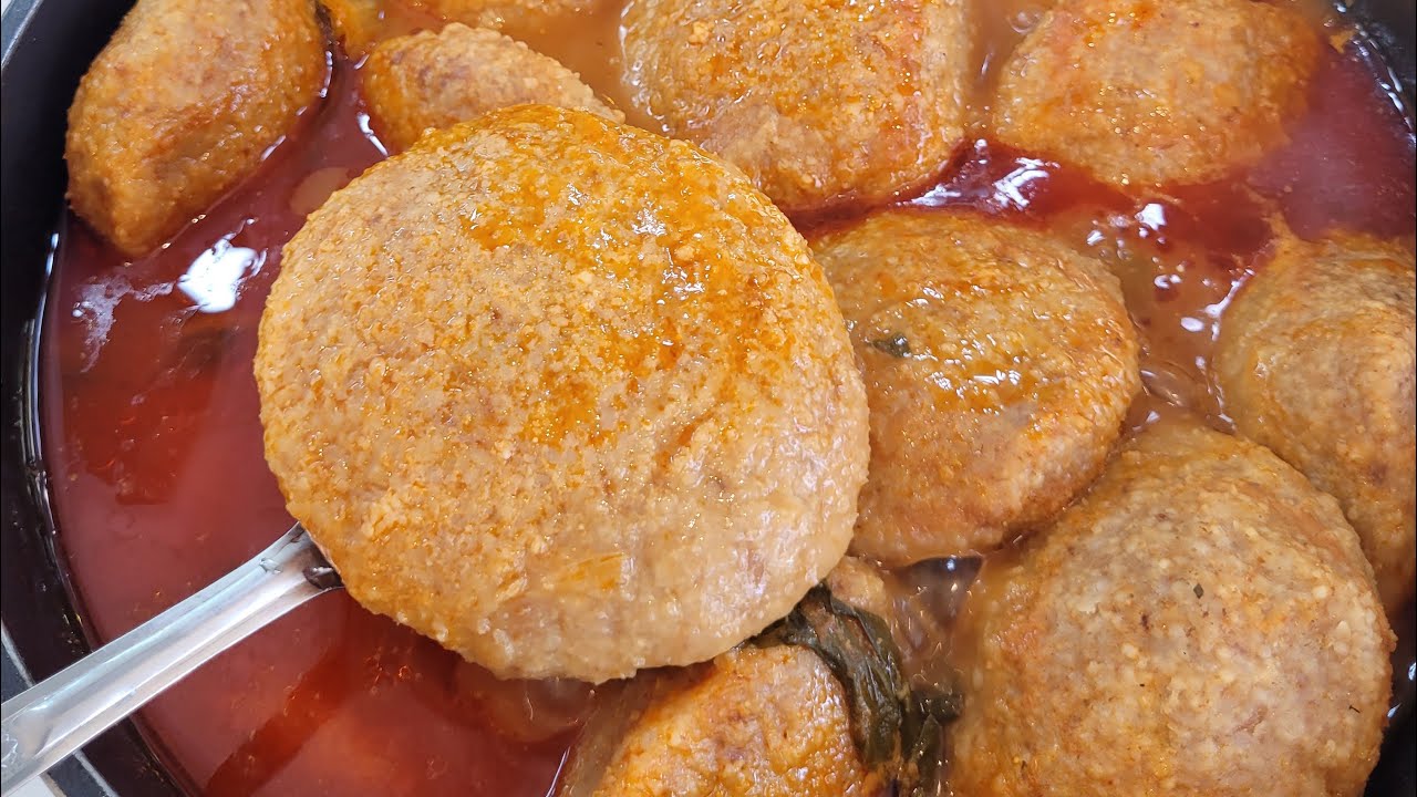 Kftai Brnj u Brwesh - كفتەی بڕوێشو برنج - كبة جريش و التمن / الرز