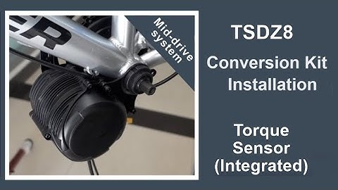 TSDZ8 Conversion Kit Installation——Motor Installation