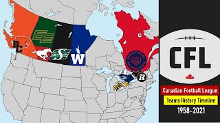 CFL Teams History | Complete Timeline 🏈